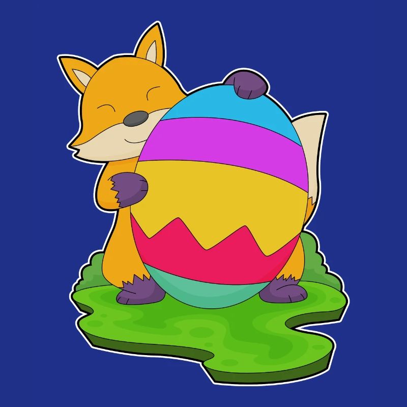 Fox Easter Easter Egg