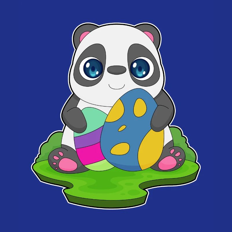 Panda Easter Easter Eggs
