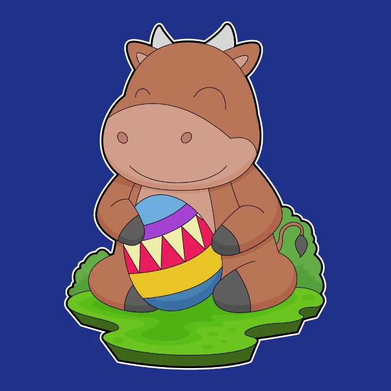 Taurus Easter Easter Egg