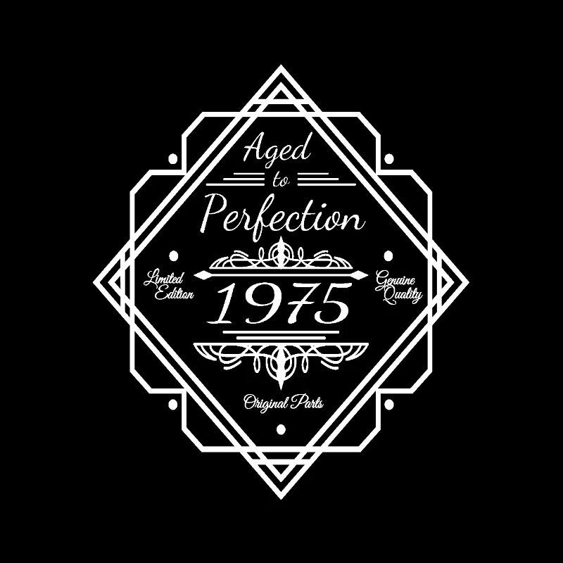 Geburtstag Vintage 1975 Perfektion