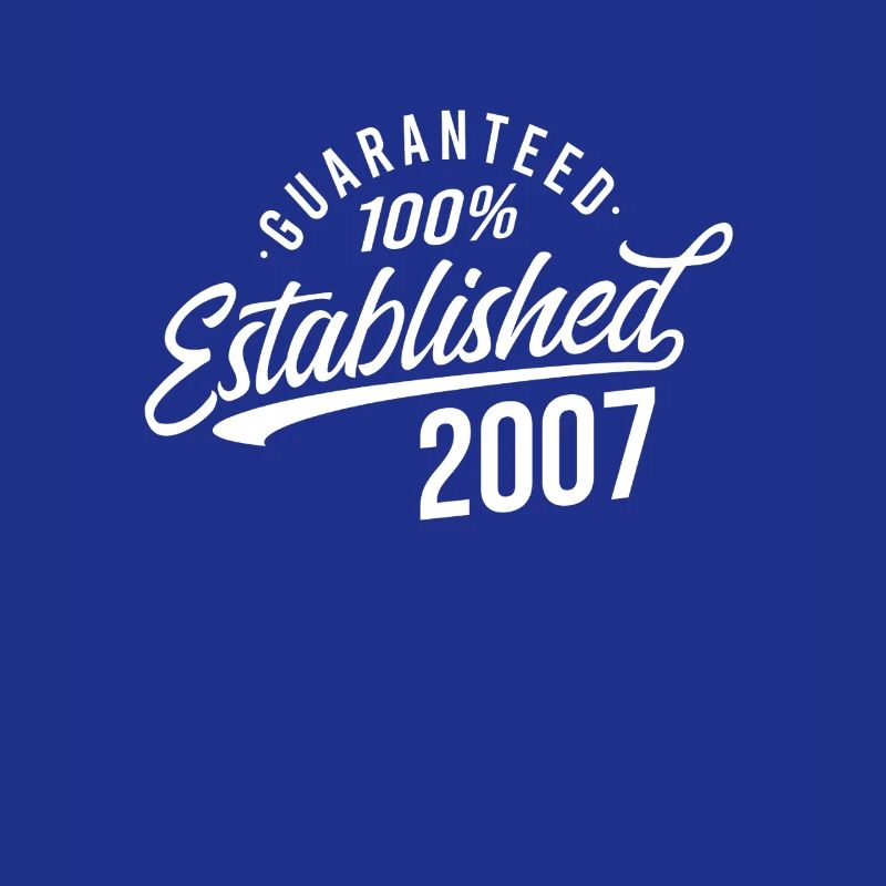 geburtstag Established 2007
