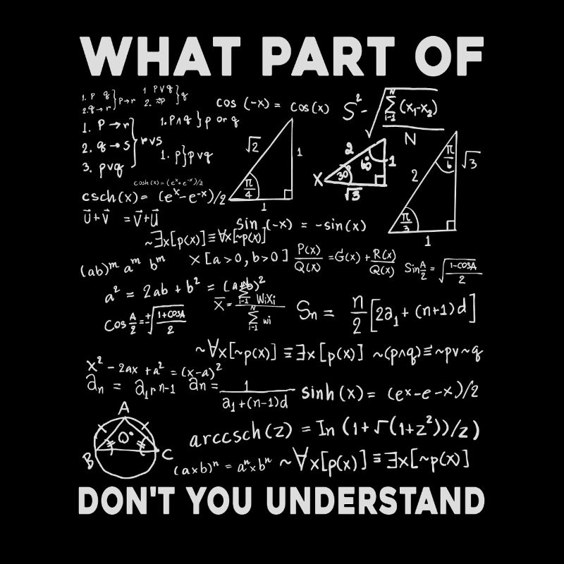Welcher Teil von Don't You Understand Funny Math