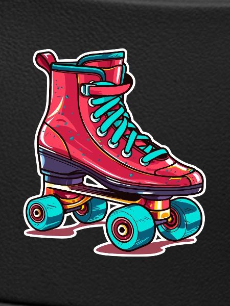 Roller Skates Graphic