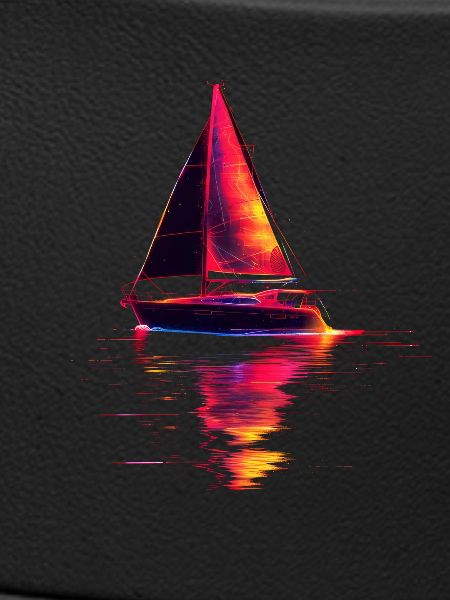 Segelschiff Retrowave