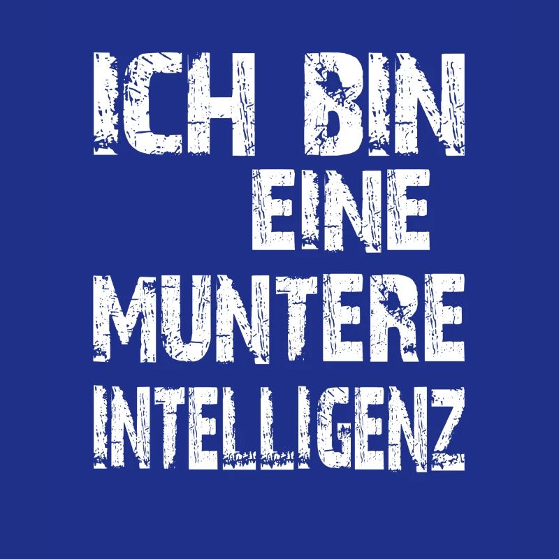 KI Spruch Ich bin eine muntere Intelligenz
