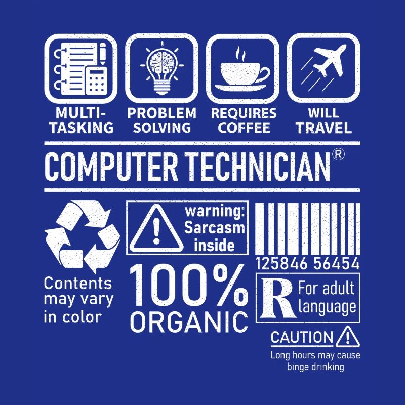 Technicien en informatique multitâche résolution de problèmes