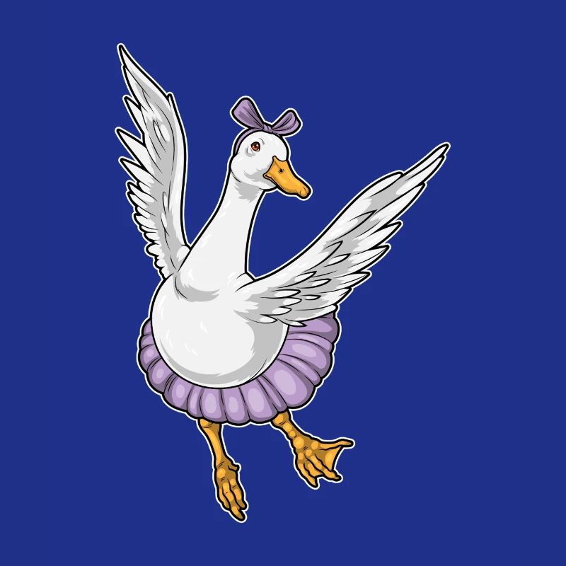 Duck Ballerina Ballet Dance