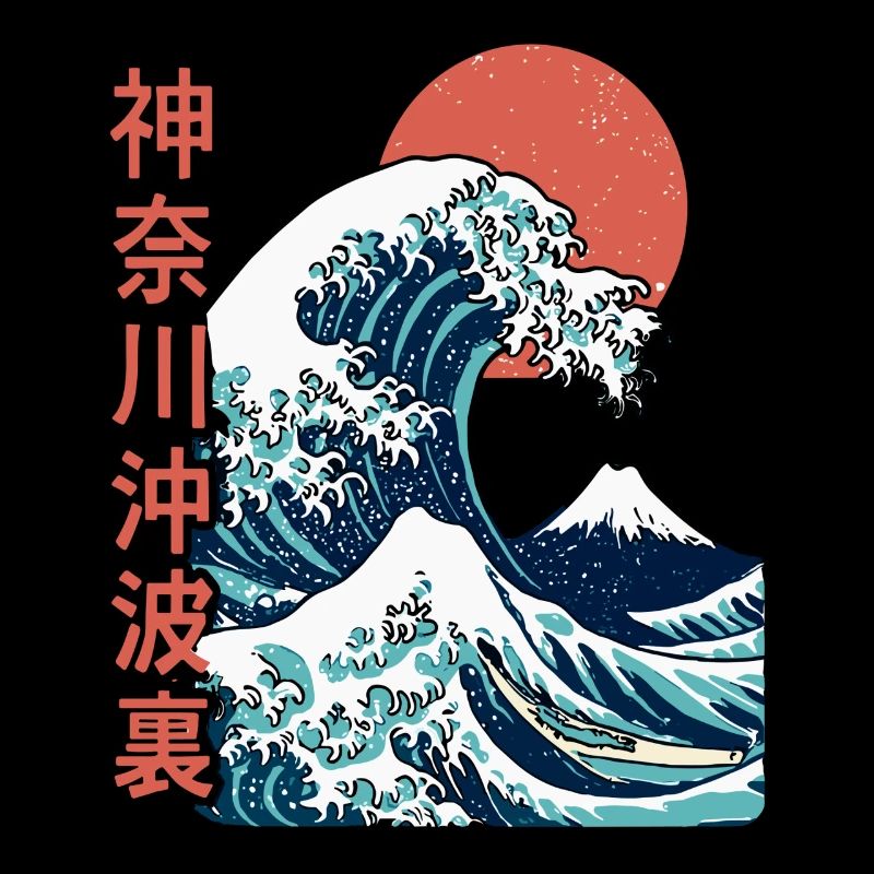 The big wave off Kanagawa