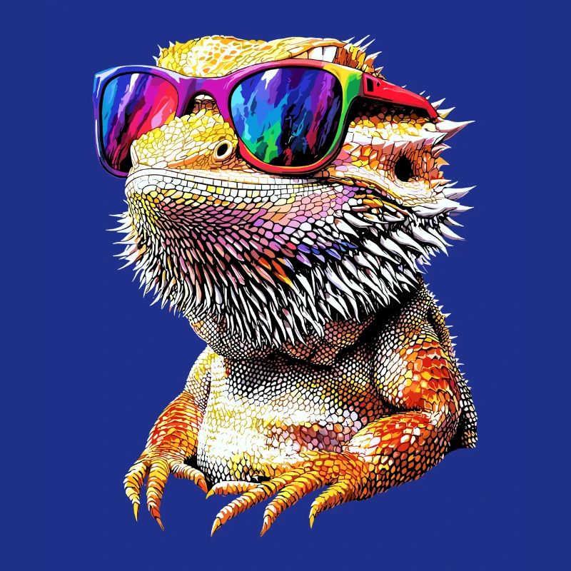 Bartagame Echse Bearded Dragon Süße Bartagamen