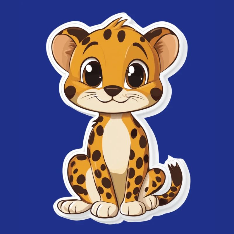 Guépard mignon