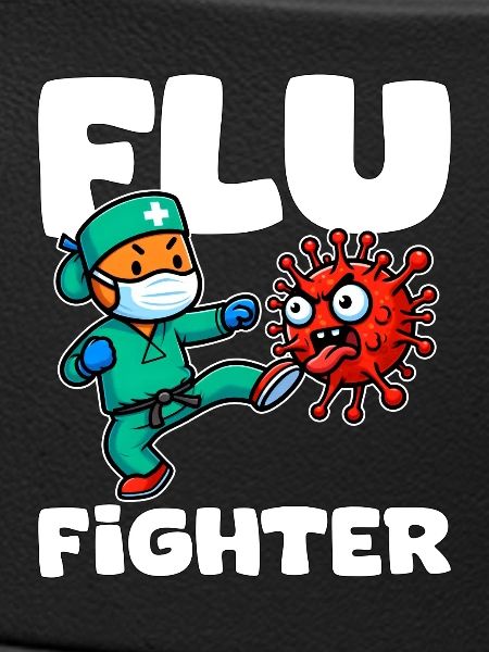 FLU FIGHTER - NURSE GIFT