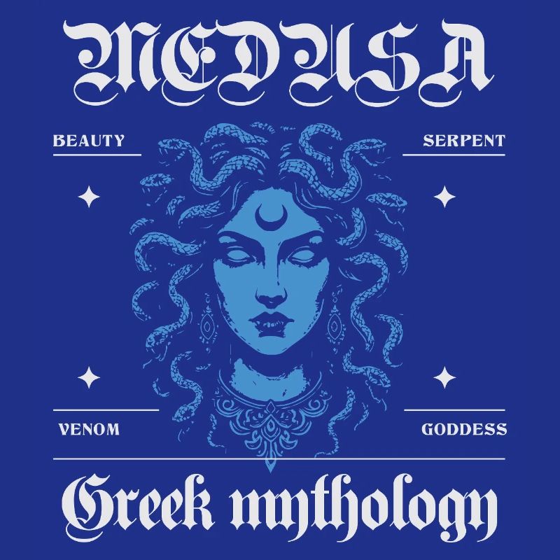 Mythological Medusa Design