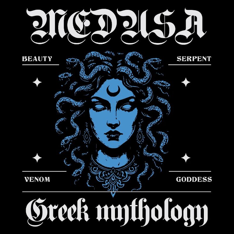 Mythological Medusa Design