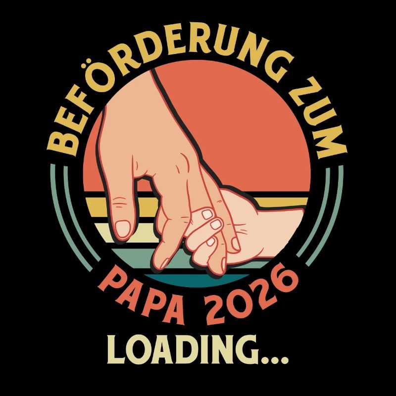 Werdender Vater BEFÖRDERUNG ZUM PAPA 2026