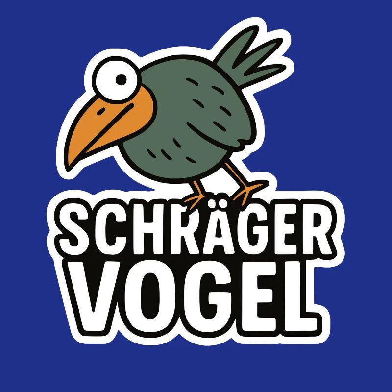 Weird bird shrill crazy