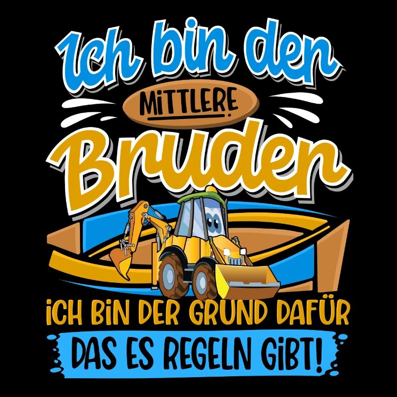Excavator Middle Brother Siblings
