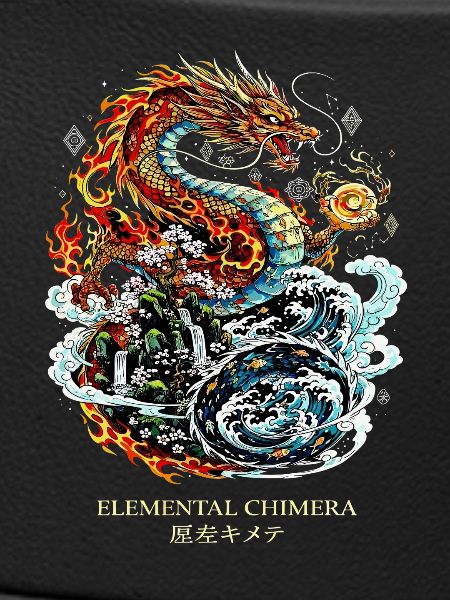 Elemental Chimera | Feuer & Wasser Drache