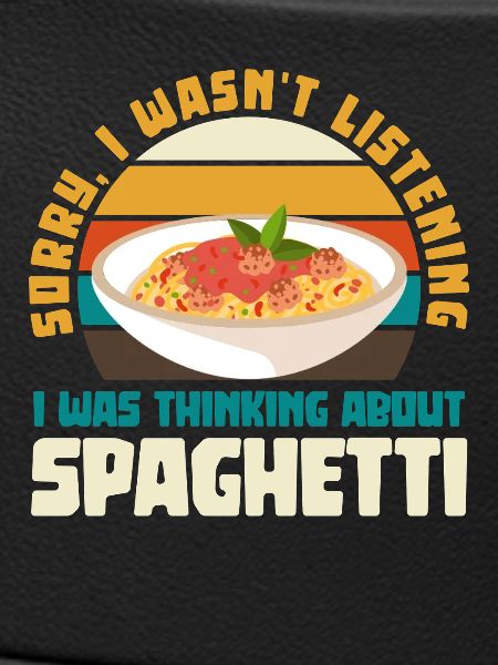 Spaghetti Denkpause Retro