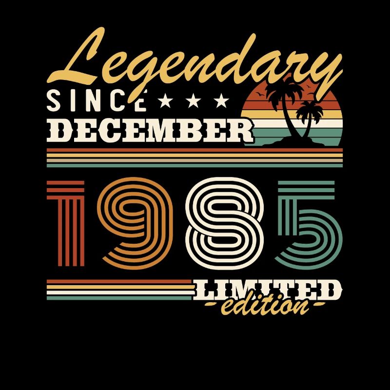 Dezember 1985 Vintage Retro Geburtstagsgeschenk