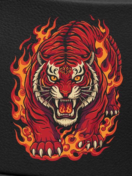 Feuertiger-Geist-Design