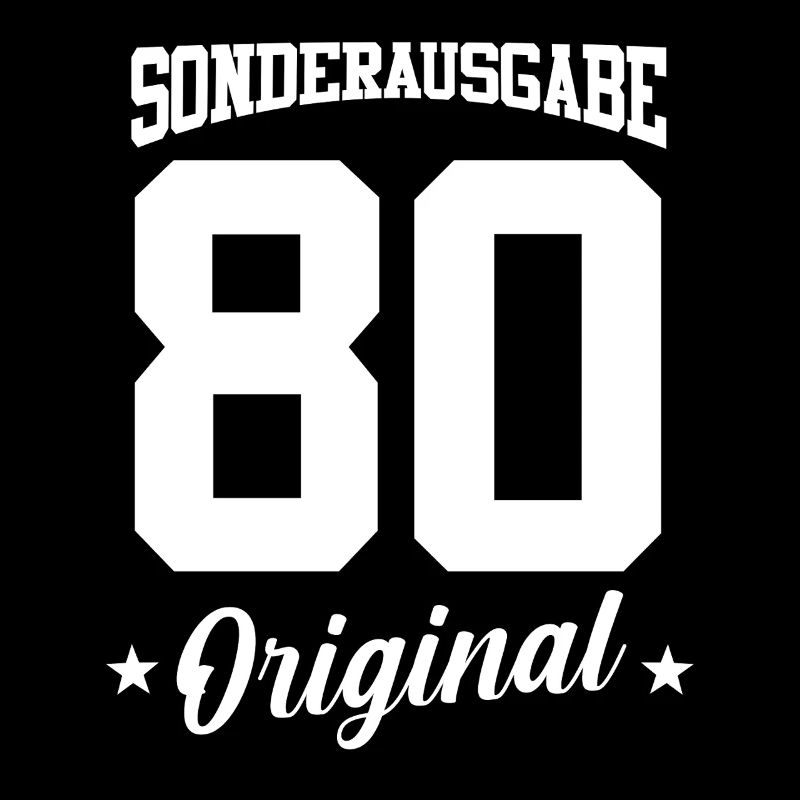 80 Geburtstag