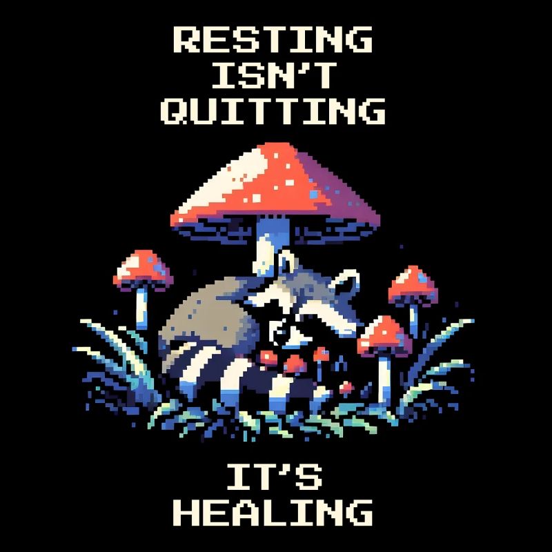 Resting is not giving up | It heals, recovery