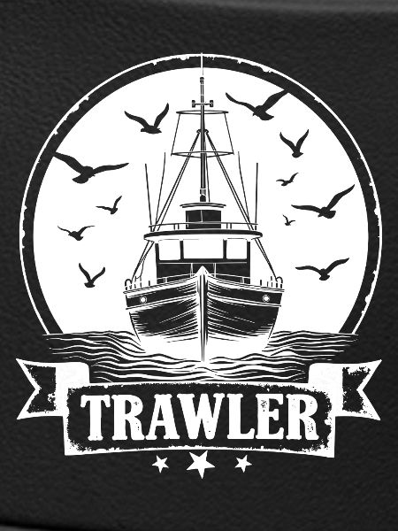 Trawler Fischkutter Ahoi Maritim