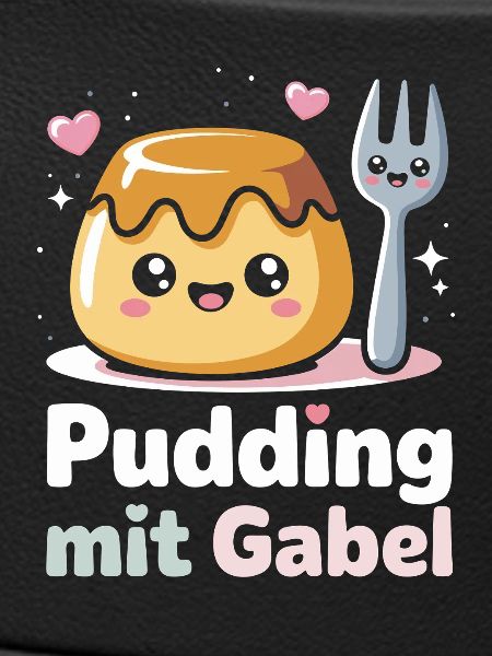 Pudding Mit Gabel