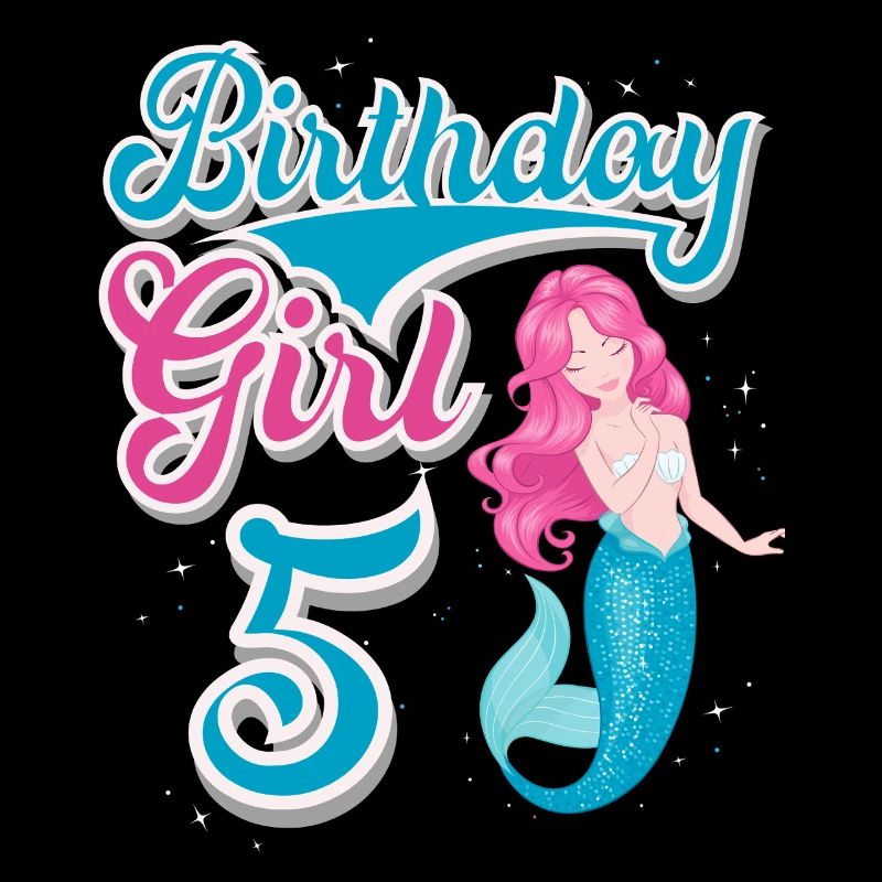 5th Birthday Mermaid