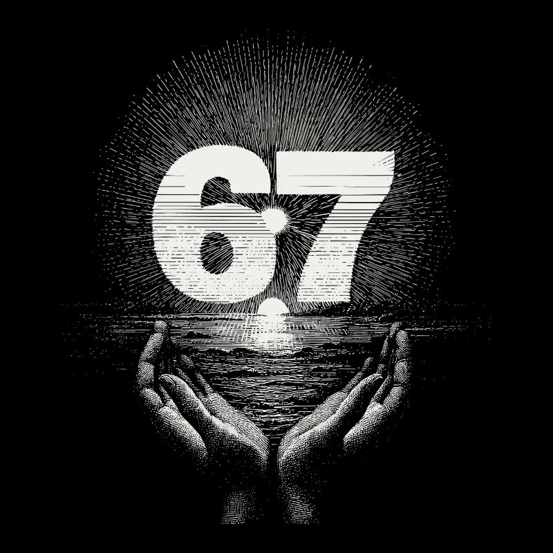 6 7 Mème – Le symbole que seuls les initiés peuvent comprendre