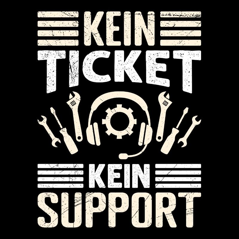 Nerd Computer PAS DE TICKET PAS DE SUPPORT DRÔLE