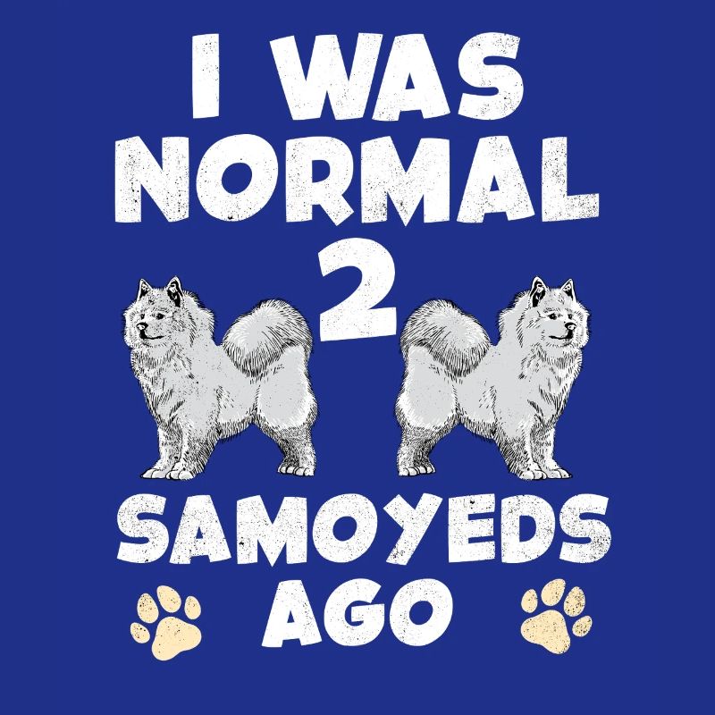 J’étais normal devant deux Samoyèdes
