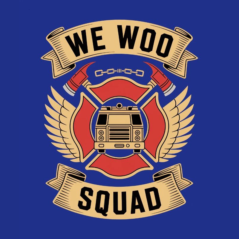 Wee Woo Squad Fire Truck Firefighter