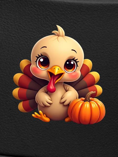 Bébé dinde de Thanksgiving