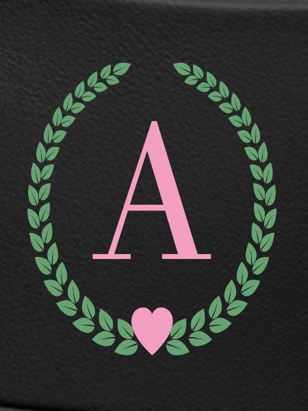 Buchstabe A-Monogramm