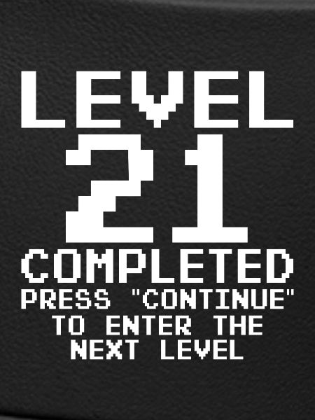 Level 21 Completed Pixel Quest