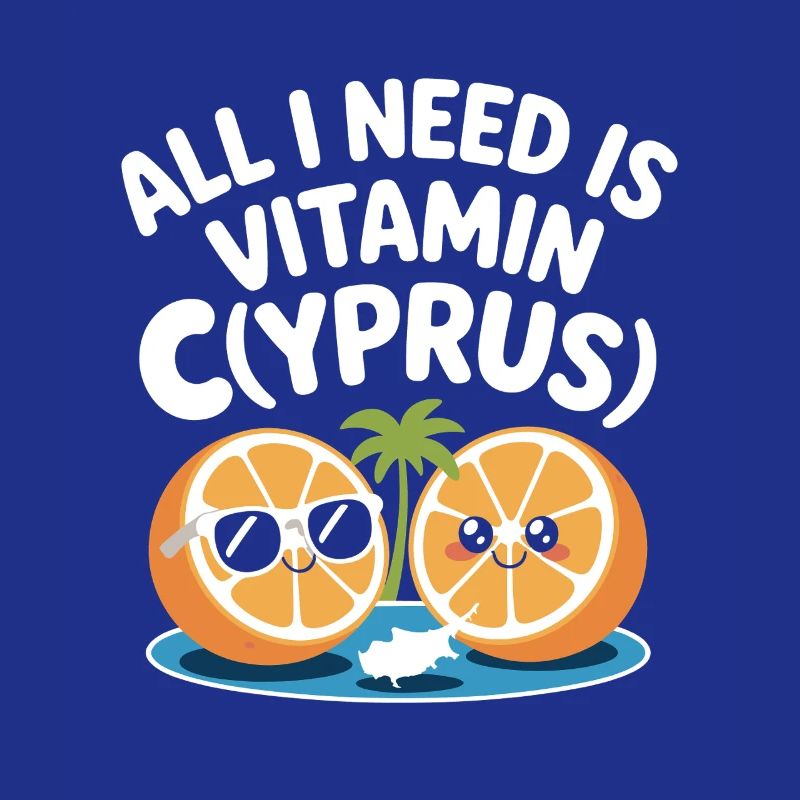 Chypre Tout ce dont j’ai besoin, c’est de vitamines Chypre Drapeau chypriote