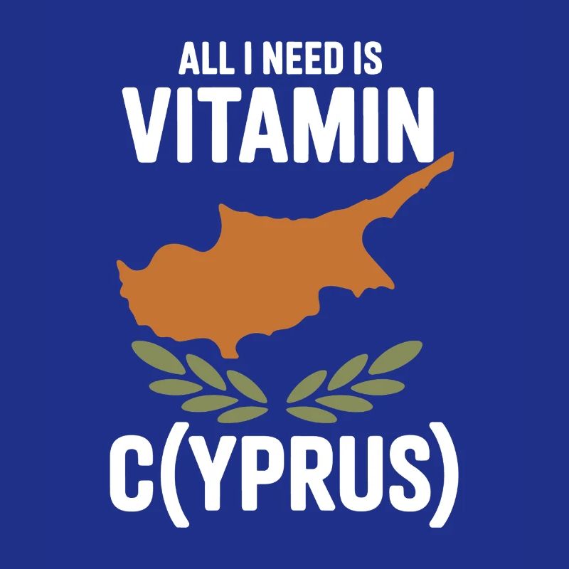 Chypre Tout ce dont j’ai besoin, c’est de vitamines Chypre Drapeau chypriote