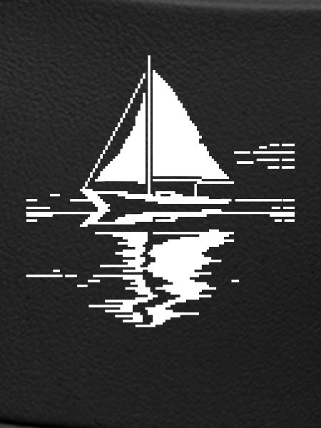 Segelboot Pixel Grafik