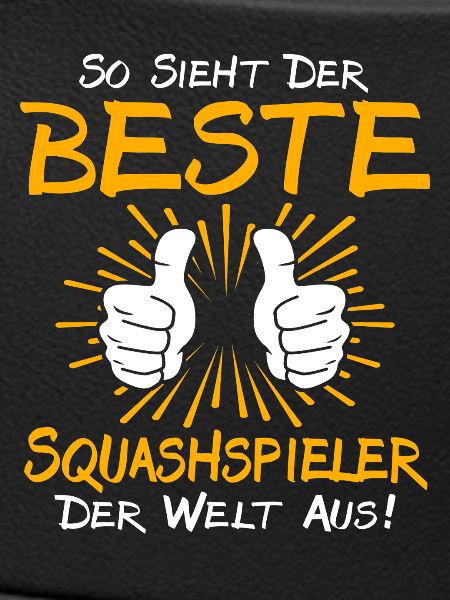 Squashspieler Geschenkidee