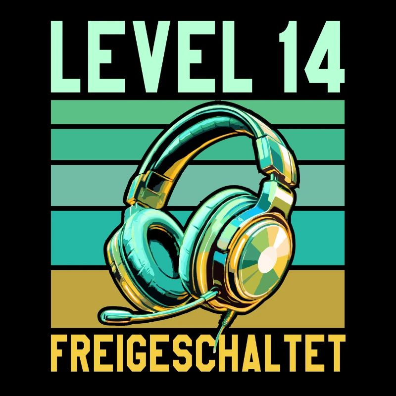 10. Geburtstag Junge Mädchen Teenager Level 10
