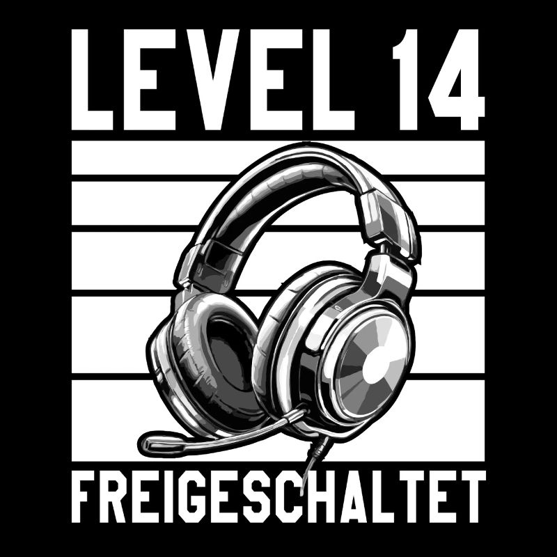 14. Geburtstag Junge Mädchen Teenager Level 14