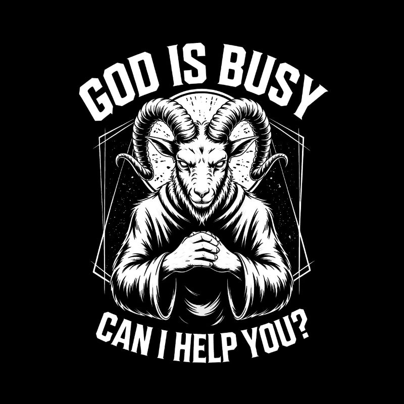 Goat Deity Prayer: God Is Busy