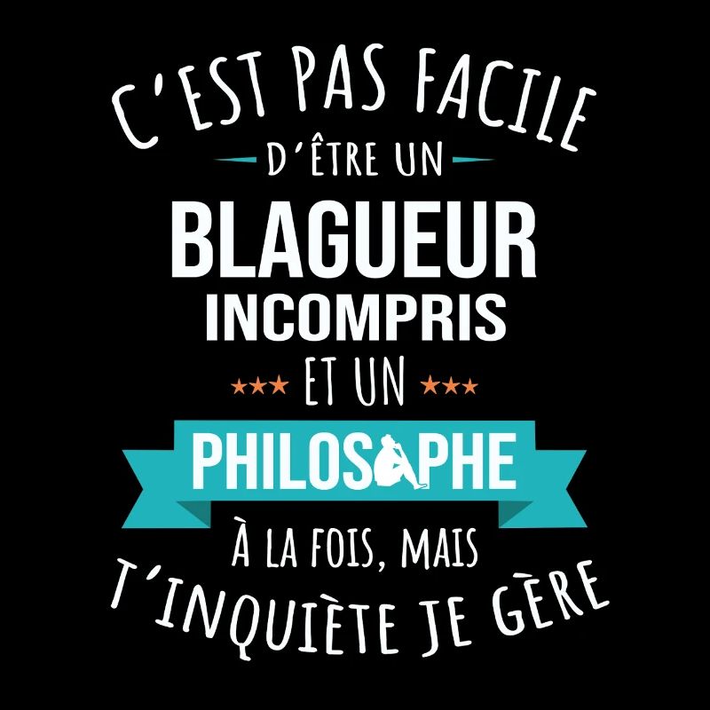 Blagueur Philosophe Incompris Humour