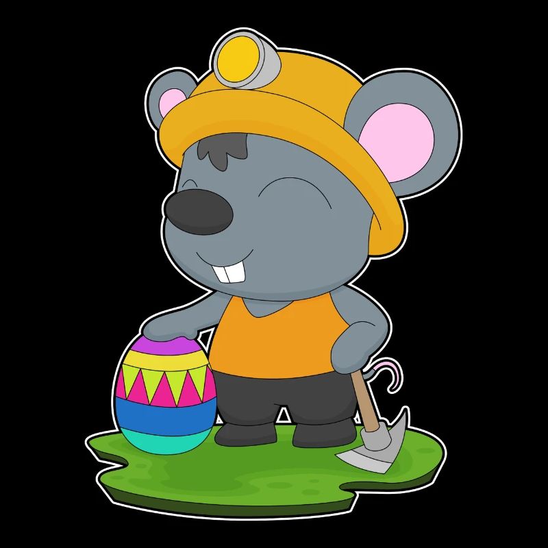Maus Ostern Bergbau