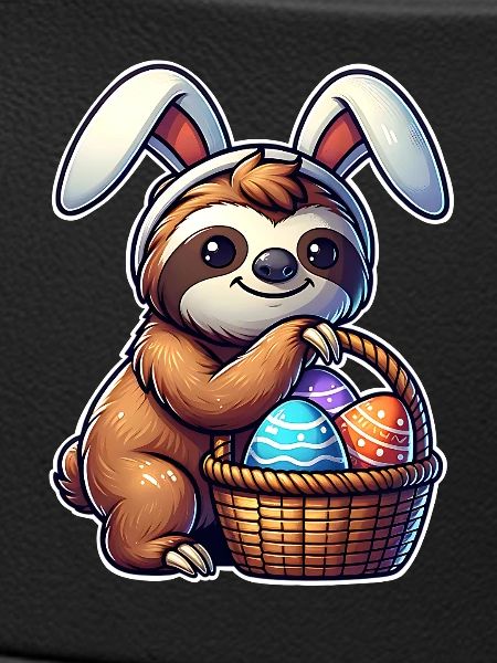 Ostern Faultier