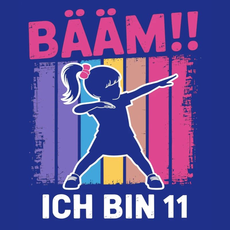 Bääm Ich bin 11 Dabbing Mädchen 11. Geburtstag