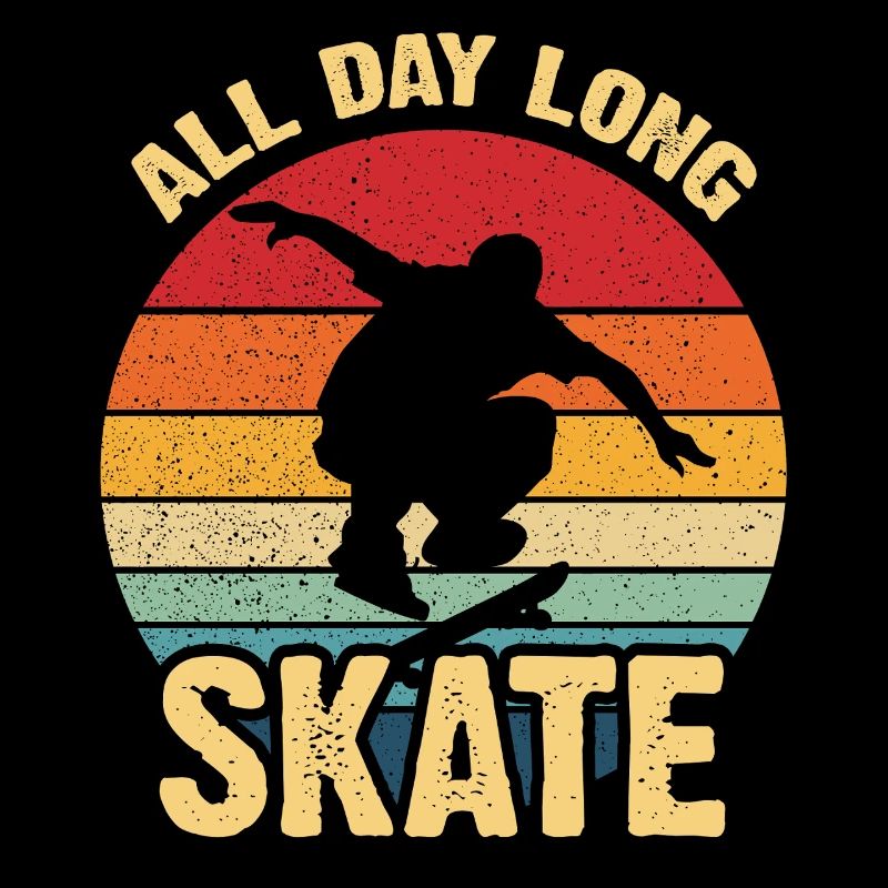 Ganztägiger Skate Retro Sunset