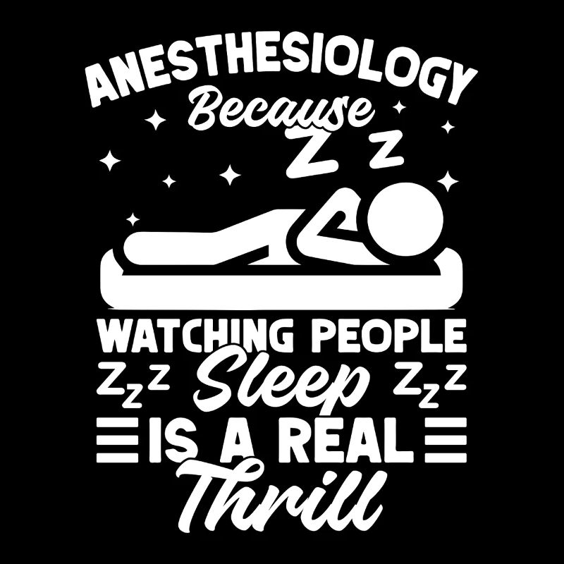 Anesthesiologist Watching People Sleep Specialist