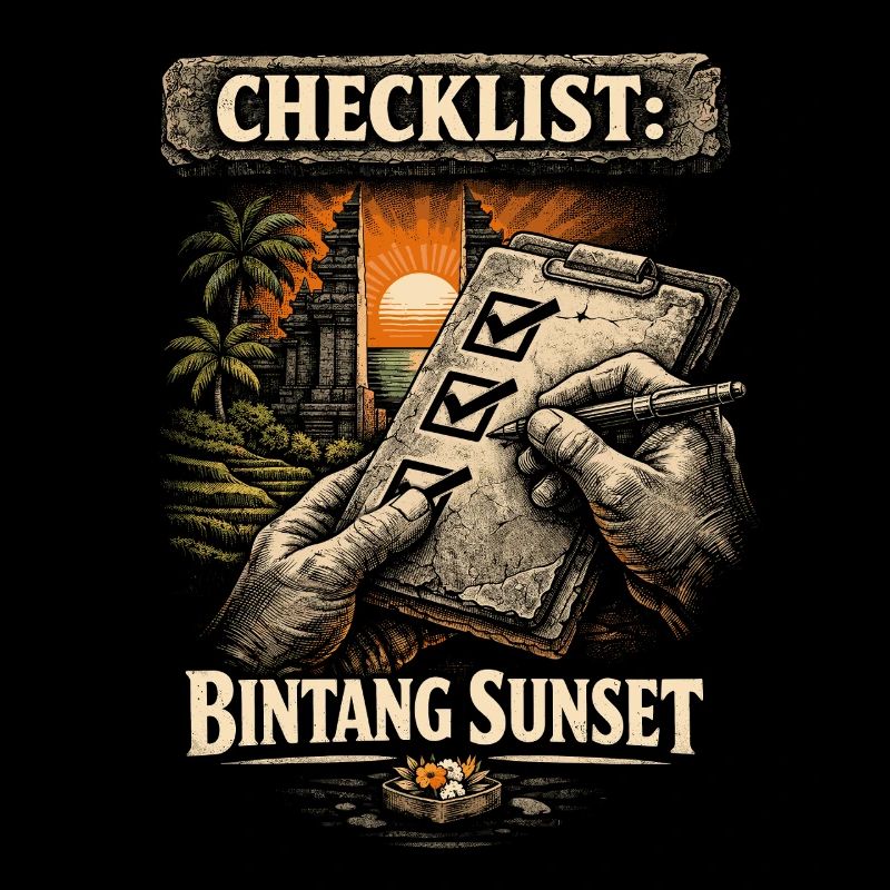 Bali Trip Bintang Sunset